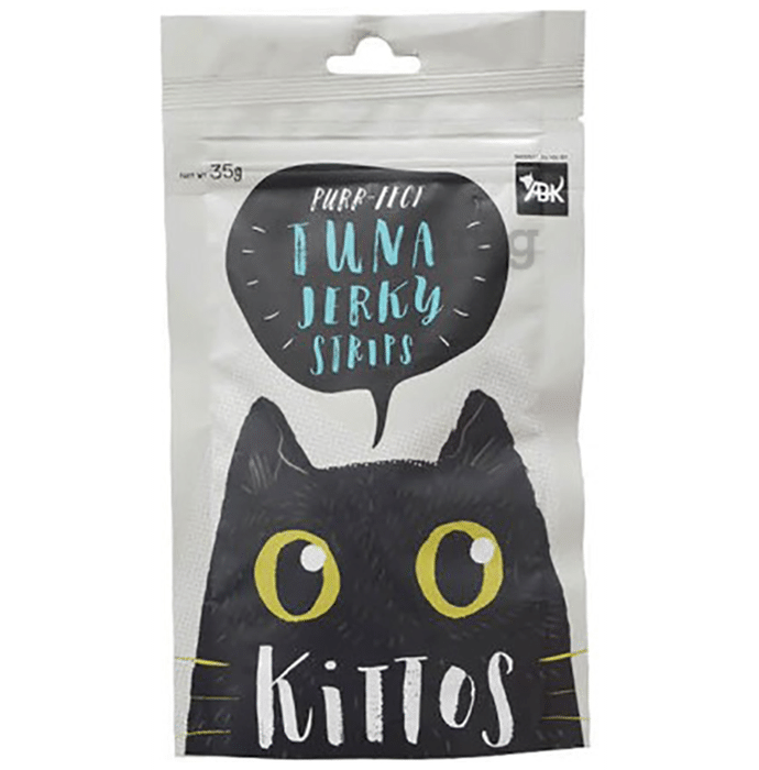 Kittos Tuna Jerky Strips for Cats