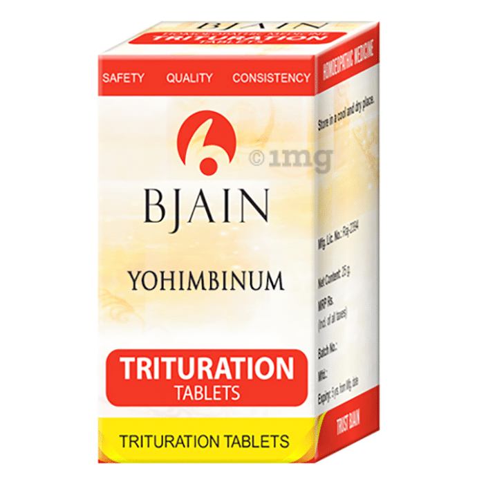 Bjain Yohimbinum Trituration Tablet 3X