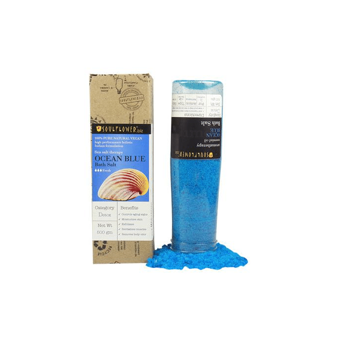 Soulflower Ocean Blue Bath Salt