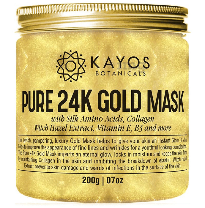 Kayos Botanicals Mask Pure 24K Gold