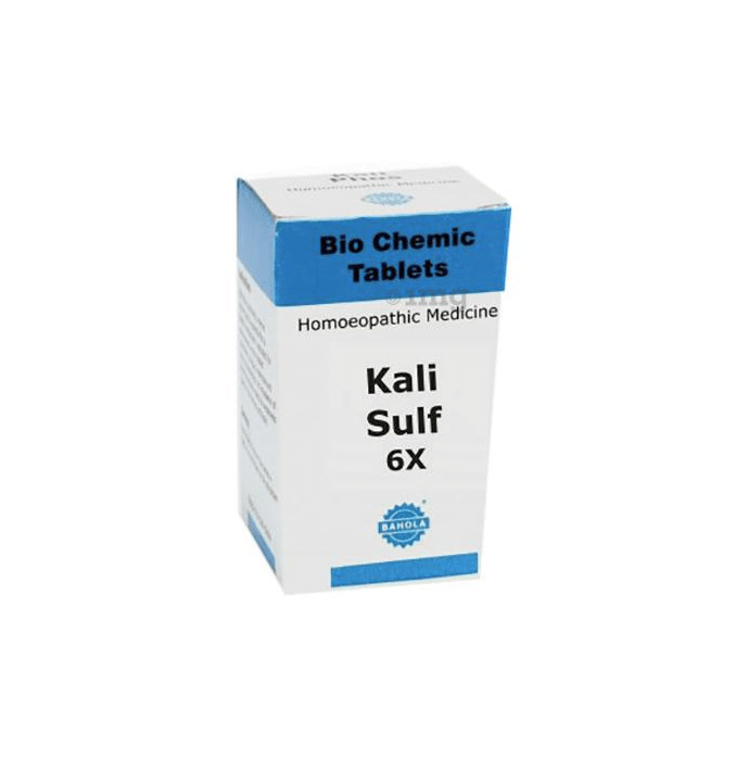 Bahola Kali Sulf Biochemic Tablet 6X