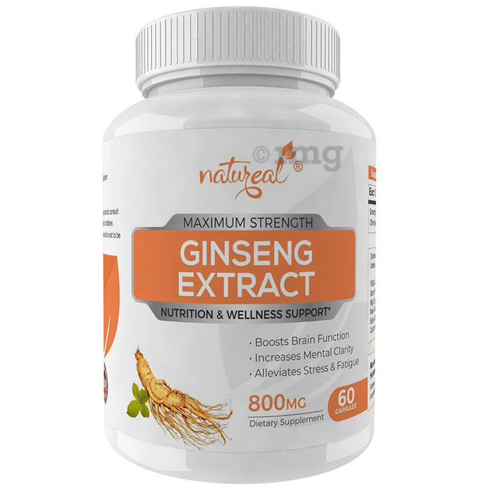 Natureal Ginseng Extract 800mg Capsule