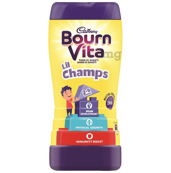 Cadbury Bournvita Lil Champs | For Brain Development, Physical Growth & Immunity | 2-5 Years