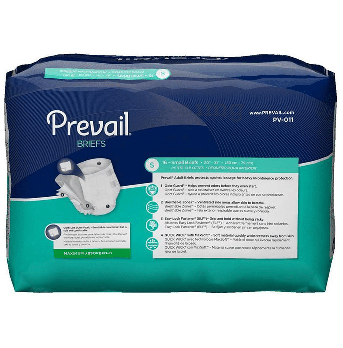 Prevail Per-Fit Incontinence Briefs, Maximum Plus Absorbency - Unisex Adult  Diapers, Disposable, XL - Simply Medical