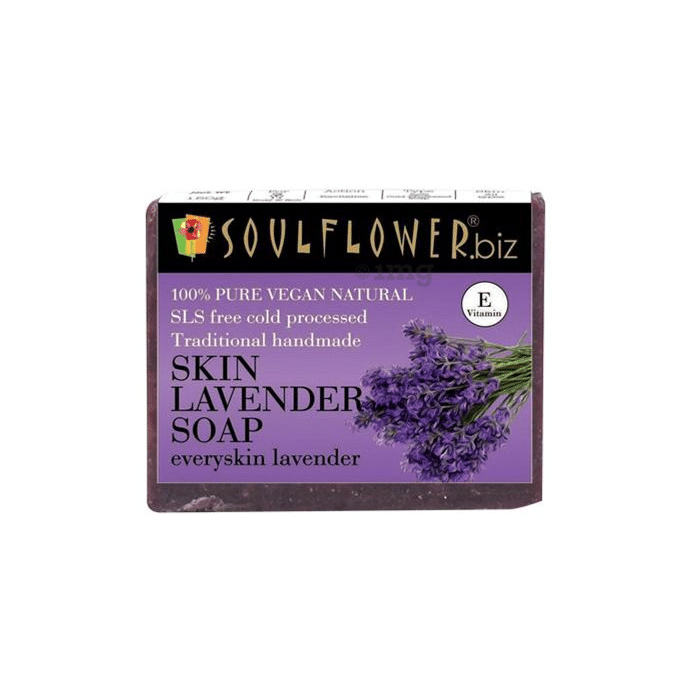 Soulflower Skin Lavender Soap
