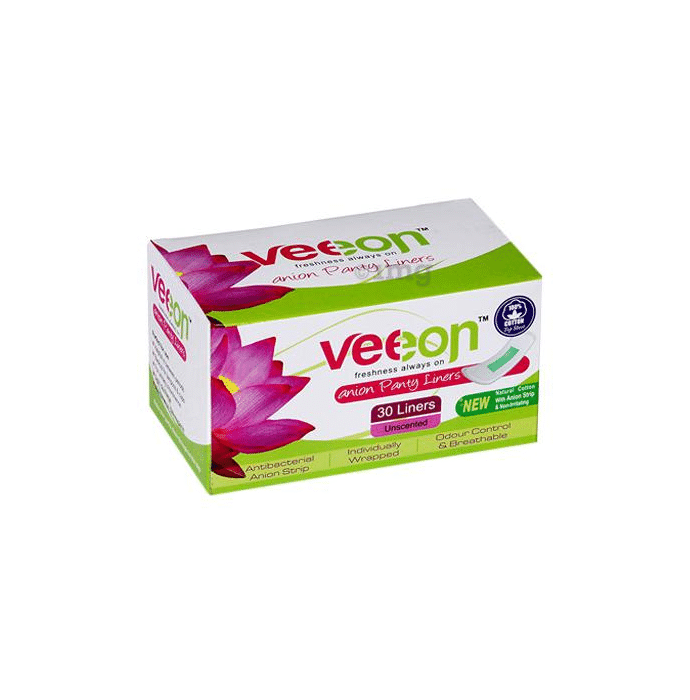 Veeon Anion Panty Liners Unscented