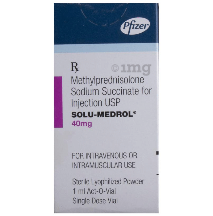 Solu-Medrol 40mg Injection