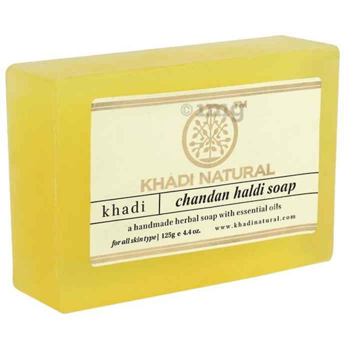 Khadi Naturals Ayurvedic Chandan Haldi Soap
