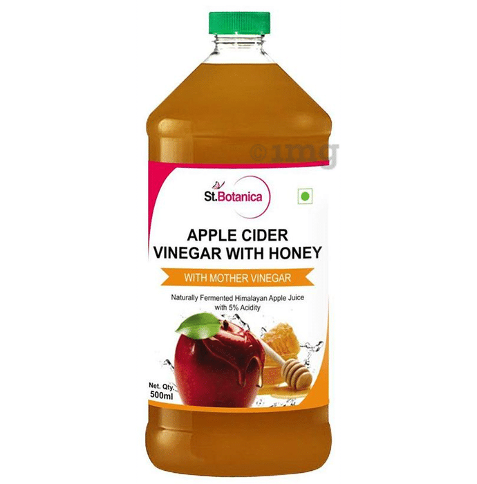 St.Botanica Apple Cider Vinegar with Honey with Mother Vinegar