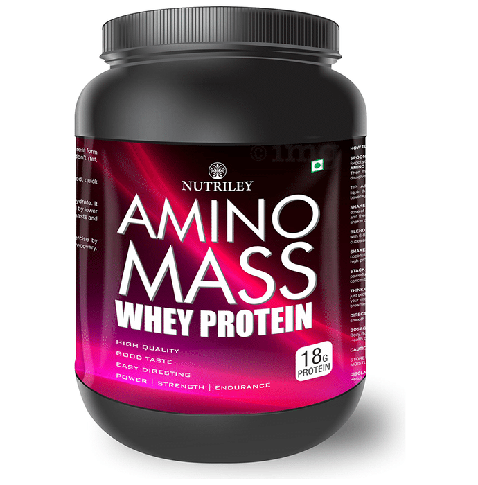 Nutriley Amino Mass Whey Protein Strawberry