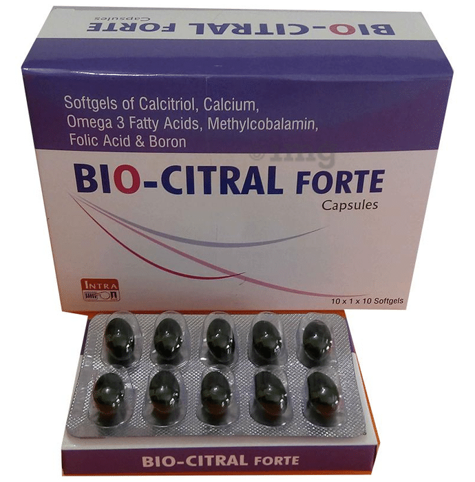 Biocitral Forte Soft Gelatin Capsule