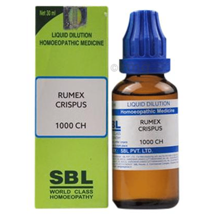 SBL Rumex Crispus Dilution 1000 CH