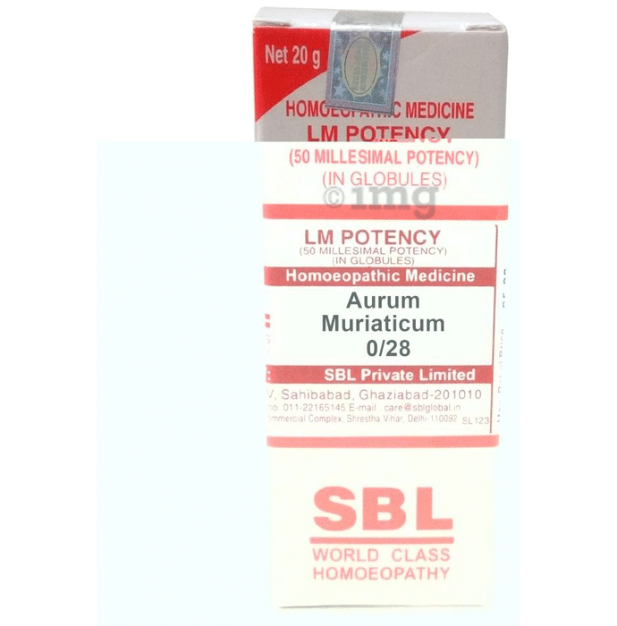 SBL Aurum Muriaticum 0/28 LM