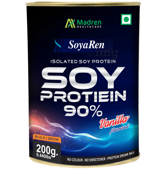 Madren Healthcare SoyaRen Isolated Soy Protein Powder Vanilla
