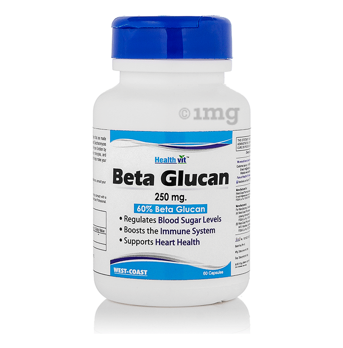 HealthVit Beta Glucan 250mg Capsule