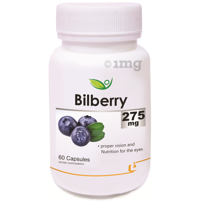Biotrex Bilberry Extract 275mg Capsule