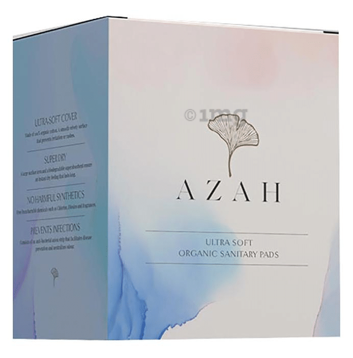 Azah Ultra Soft Organic Sanitary Pads XL