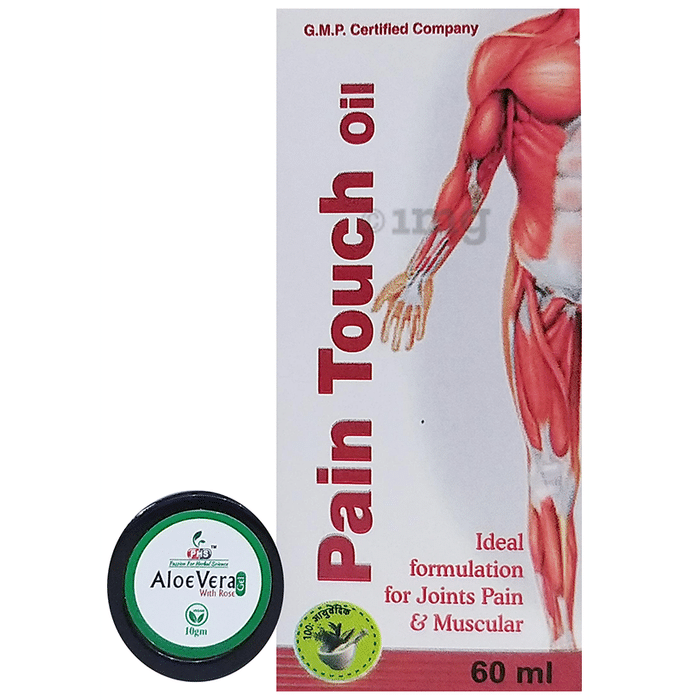 Shri Nath Pain Touch Oil with Aloe Vera Gel 10gm free