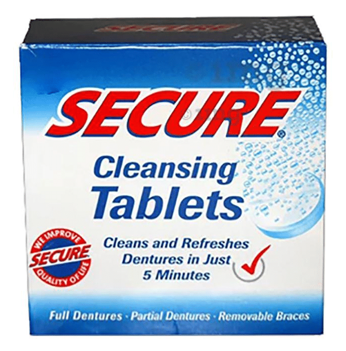 Secure Denture Cleansing Tablet