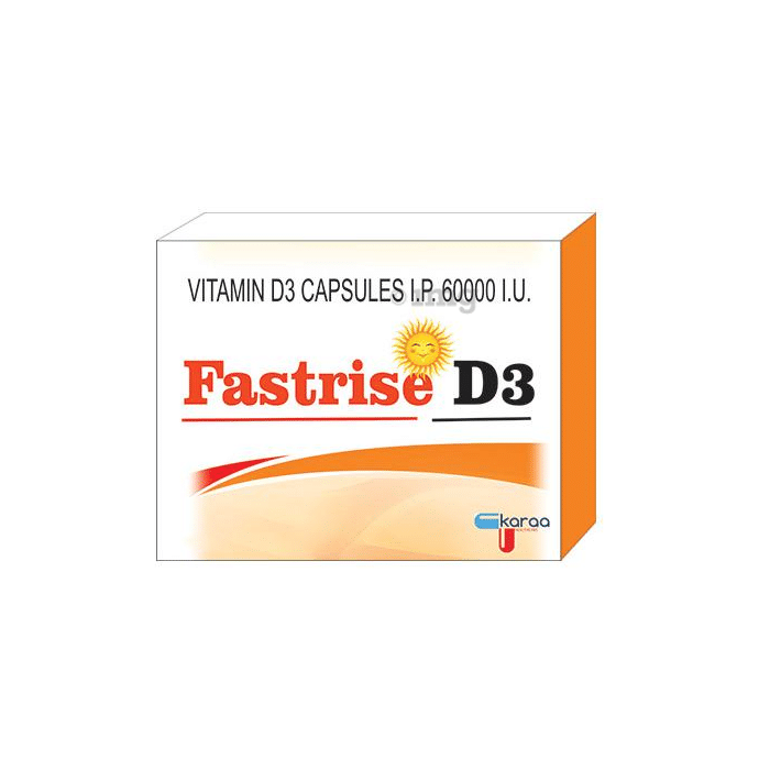 Fastrise D3 Soft Gelatin Capsule