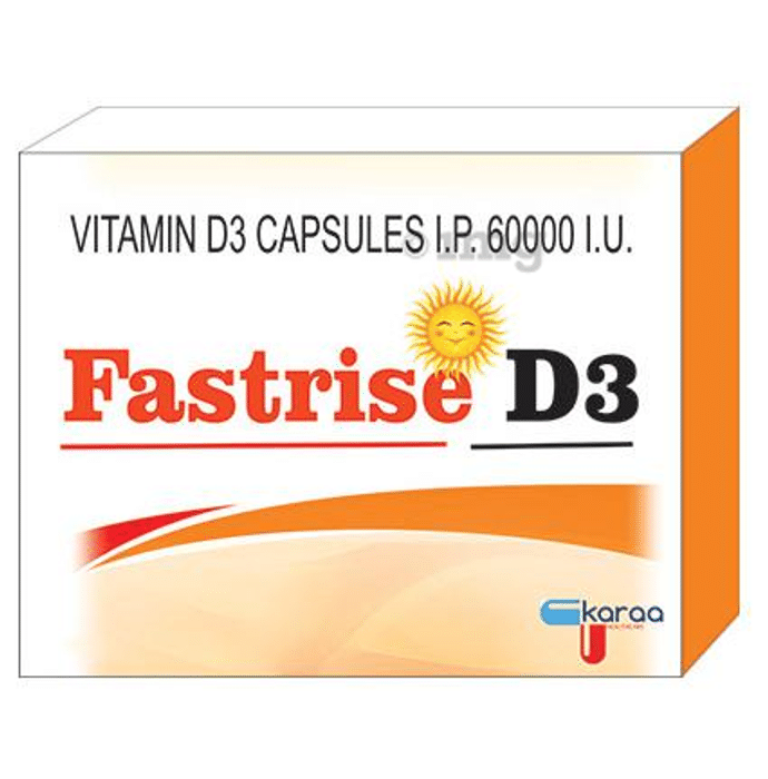 Fastrise D3 Soft Gelatin Capsule