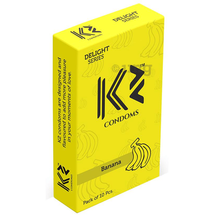 K2 Delight Series Condom with Dotted Rings