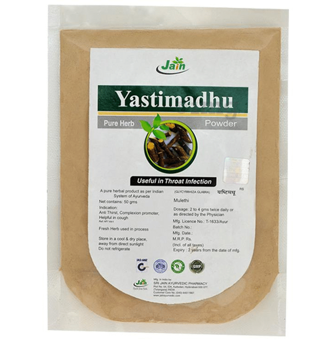 Jain Yastimadhu (Licorice/Mulethi) Powder