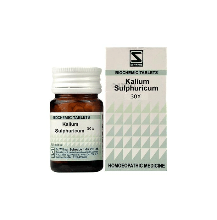 Dr Willmar Schwabe India Kali Sulphuricum Biochemic Tablet 30X