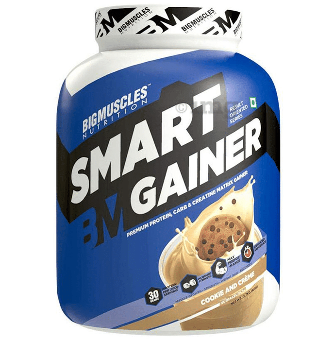 Big  Muscles Smart Gainer Cookies & Cream