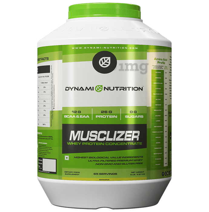 Dynami Nutrition Musclizer Whey Protein Concentrate Banana