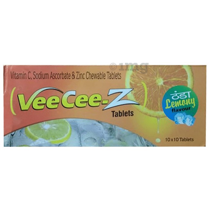 Veecee-Z Chewable Tablet Lemony