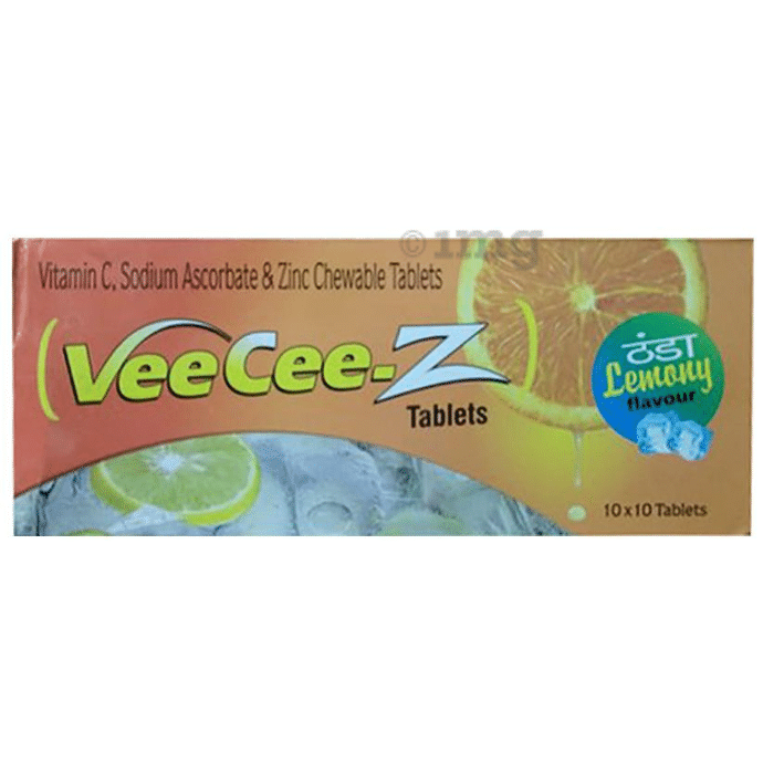 Veecee-Z Chewable Tablet Lemony