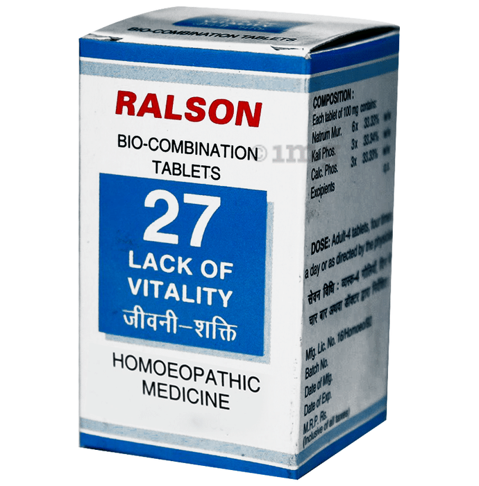 Ralson Remedies Bio-Combination 27 Tablet