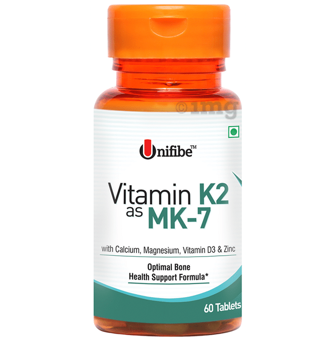 Unifibe Vitamin K2 as MK-7 Tablet