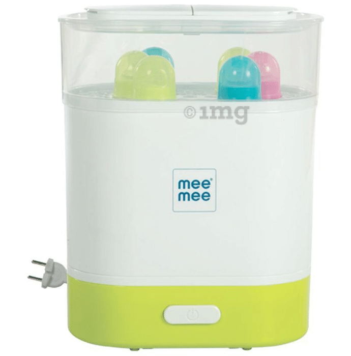 Mee Mee Advanced 3 in 1 Steam Sterilizer, Bottle and Food Warmer Green