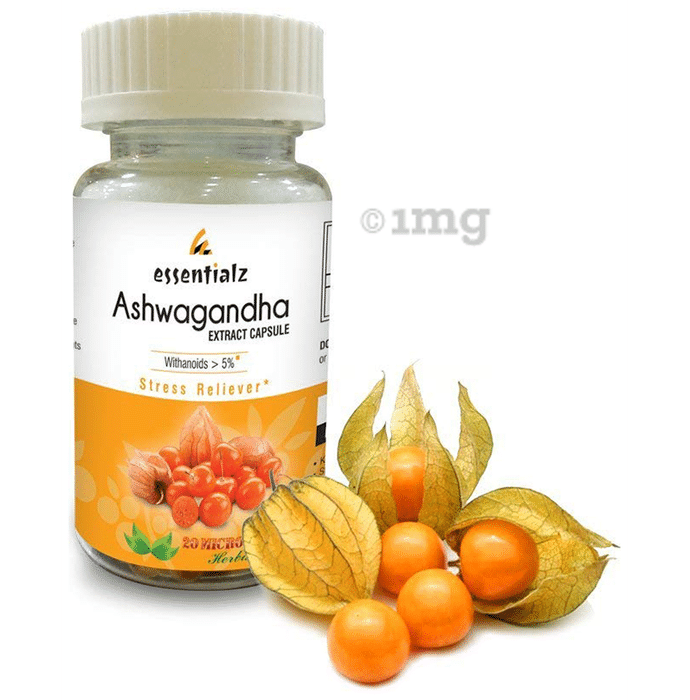 20 Microns Herbal Ashwagandha Extract Capsule