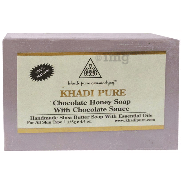Khadi Pure Chocolate Honey with Chocolate Sauce Soap