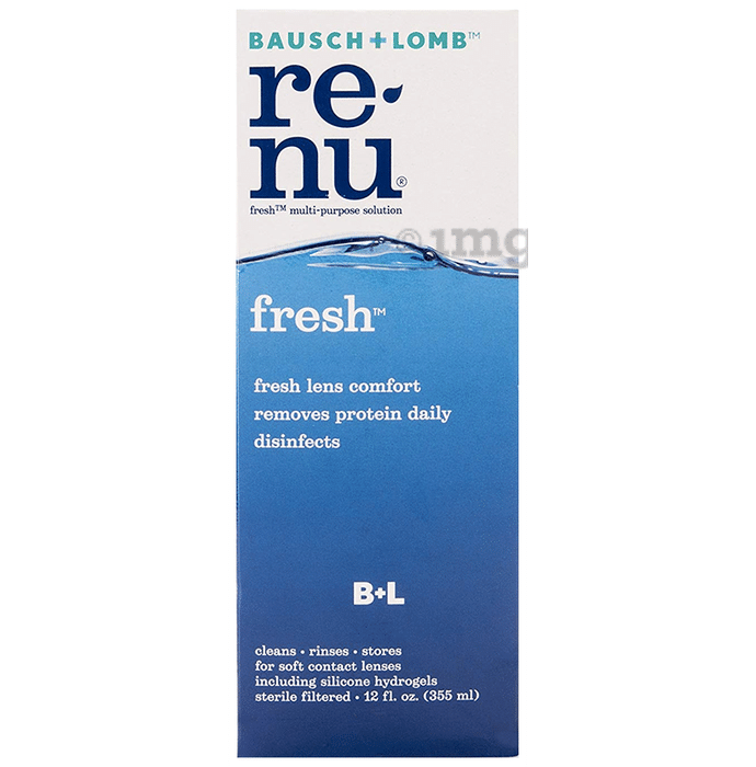 Renu Fresh Lens Cleansing Solution