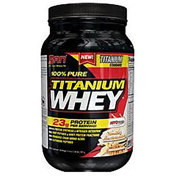 SAN 100% Pure Titanium Whey Protein Powder Vanilla Butterscotch