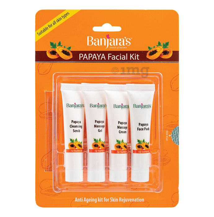 Banjara's Papaya Facial Kit