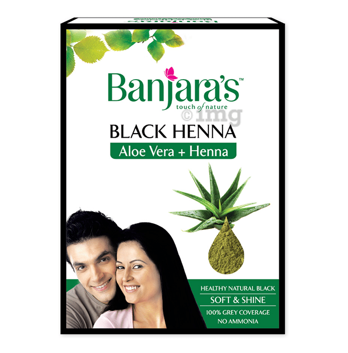 Banjara's Black Henna Aloevera