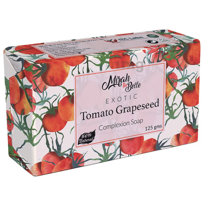 Mirah Belle Exotic Tomato Grapeseed Complexion Soap