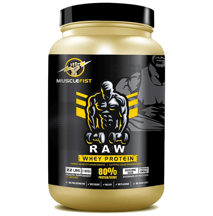 Musclefist Raw Whey Protein Powder