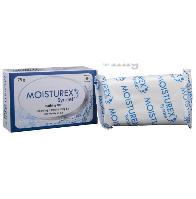 Moisturex Syndet Bathing Bar | Skin Friendly pH 5.5 | Cleanses & Moisturises the Skin