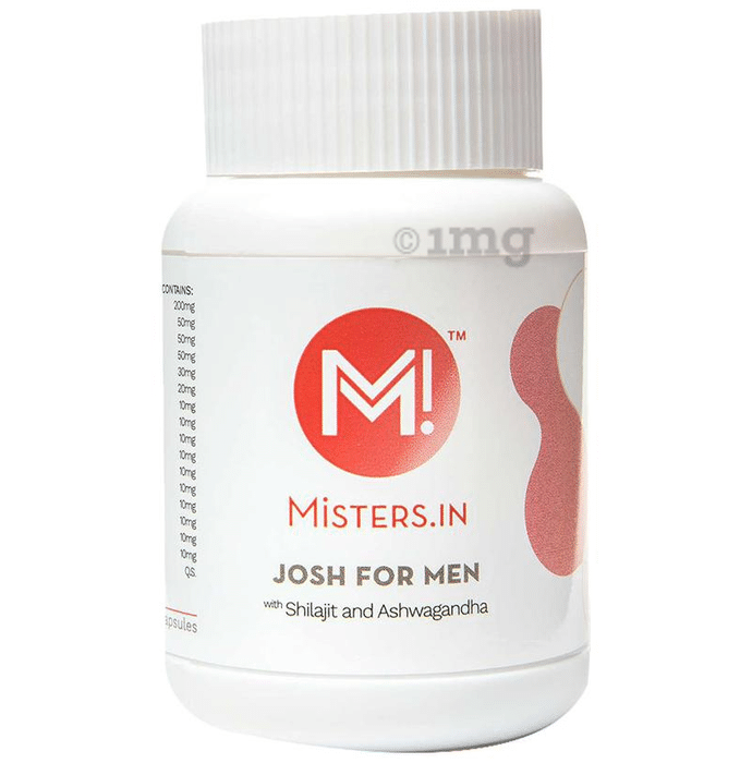 Misters.In Josh for Men Capsule with Shilajit and Ashwagandha