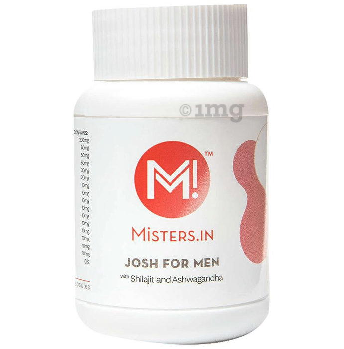 Misters.In Josh for Men Capsule with Shilajit and Ashwagandha