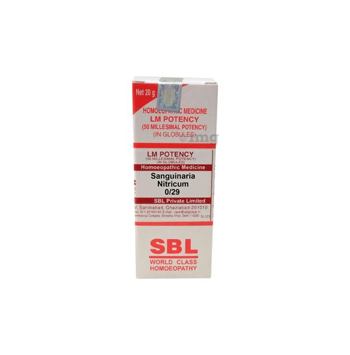 SBL Sanguinaria Nitricum 0/29 LM
