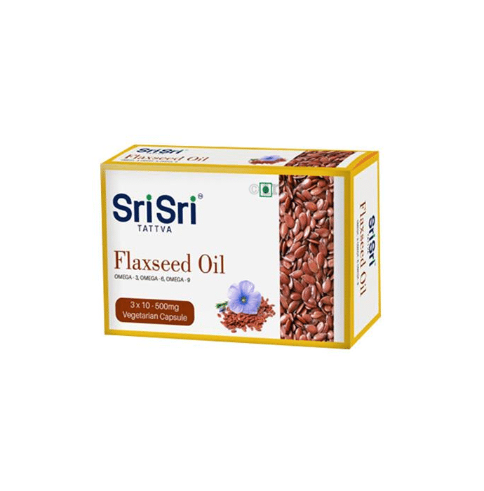 Sri Sri Tattva Flaxseed Oil Capsule