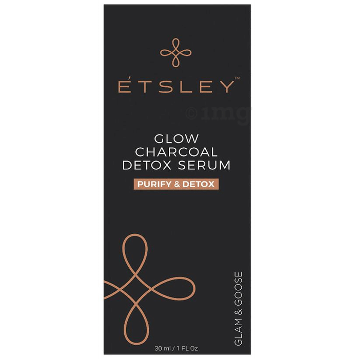 Etsley Glow Charcoal Detox Serum