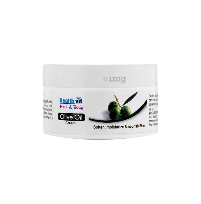 HealthVit Bath & Body Olive Oil Cream